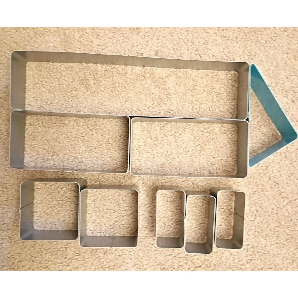 Pampered Chef 9¼” x 15” Numbers and Letters Cake Pan 100279 EUC - Picture 2 of 7